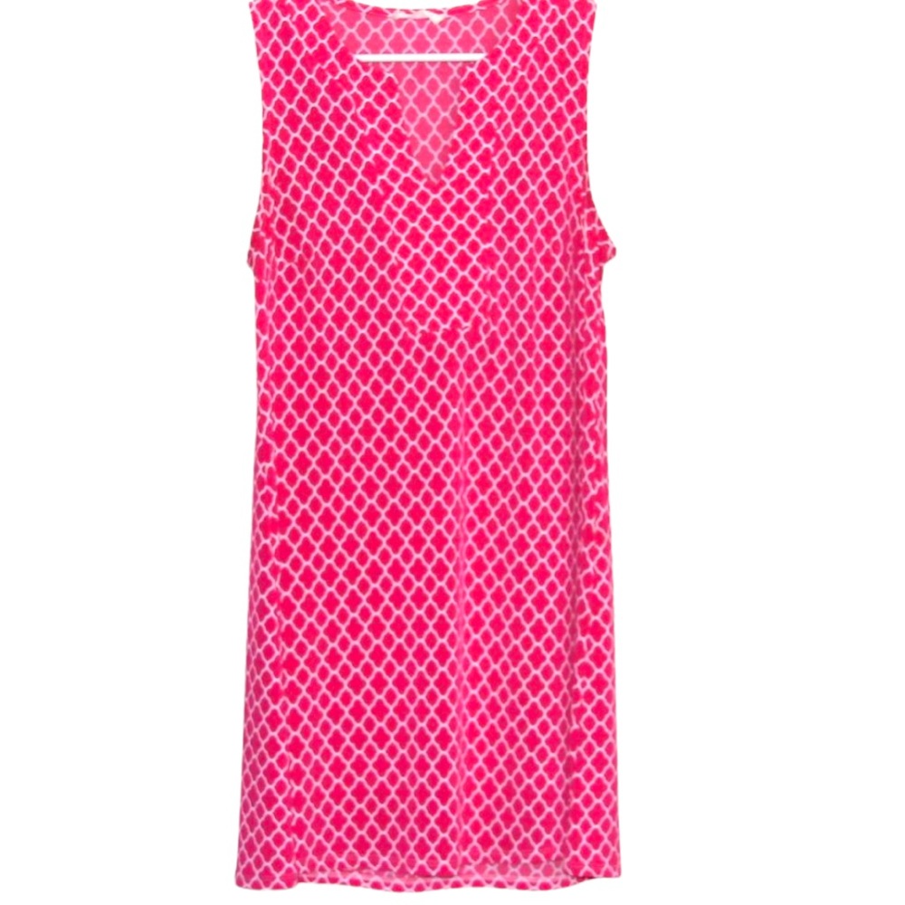 Peach Love California Dress Sz M Pink Mini